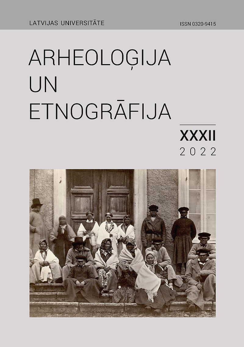 Klajā nācis zinātniskā izdevuma “Arheoloģija un etnogrāfija” 32. laidiens