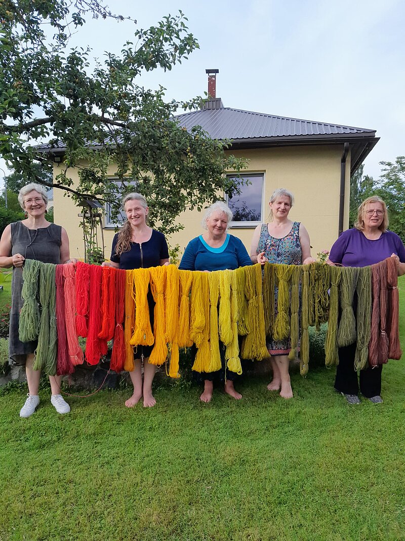 Public natural dye workshop 