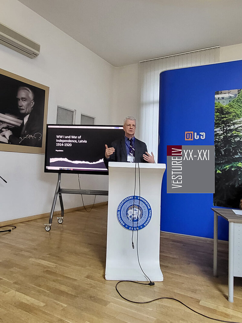 Prof. Ērika Jēkabsona dalība starptautiskā zinātniskā konferencē Tbilisi