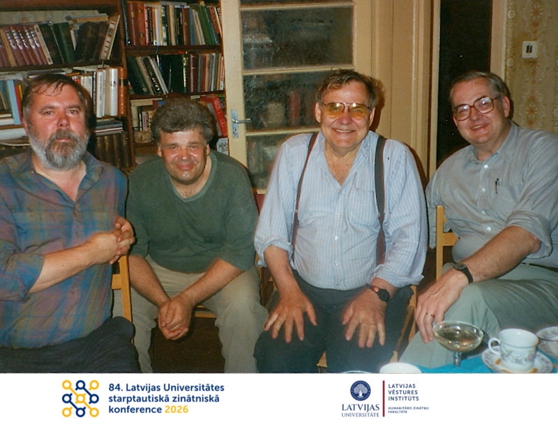 Vēsturniekam Andrievam Ezergailim (1930–2022) veltīta sesija