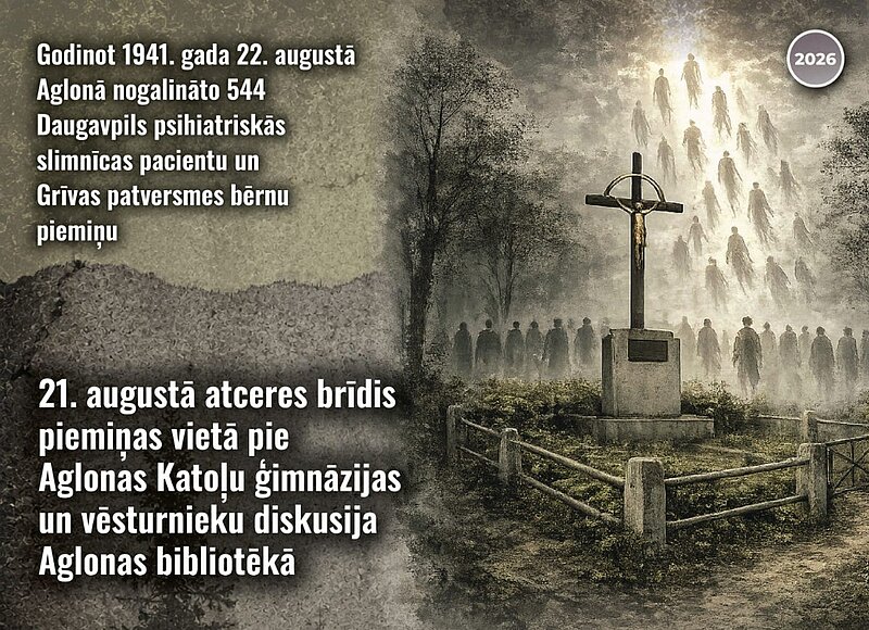 Atceres brīdis un vēsturnieku diskusija Aglonā 