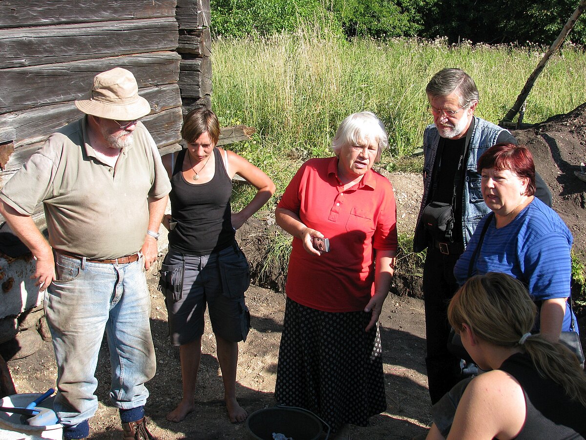 Ilga Zagorska Zvejnieku izrakumos 2007. gadā