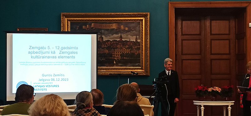 Dalība konferencē "Latvijas vēsturiskā zeme Zemgale"